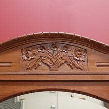 Load image into Gallery viewer, x SOLD Antique French Dressing Table, Mirror Back Sideboard, Cabinet, Cupboard in Oak B10629