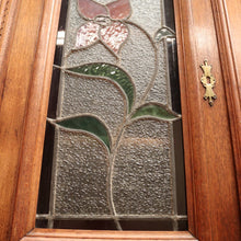 Load image into Gallery viewer, Antique Sideboard, French Oak and Lead Light Two Height Sideboard Hall Cabinet B10864