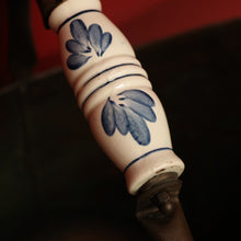 Load image into Gallery viewer, x SOLD Antique French Brass Bucket, Coal Scuttle, Fuel Bucket, Jardinière, Delft Handle B10293