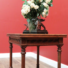 Load image into Gallery viewer, x SOLD Antique French Sofa Table, Drawer Leaf Study Desk, Hall Table Lamp Side Table B10635