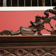 Load image into Gallery viewer, x SOLD Antique French Armoire, Antique Brittany Oak and Mirror 2 Door Wardrobe Cupboard. B10253