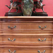 Load image into Gallery viewer, x SOLD Vintage French Chest of Drawers, Square Parquetry Top Chest of 3 Drawers B10905