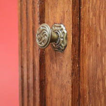 Load image into Gallery viewer, x SOLD Antique French Oak and Marble Bedside Table, Tier Base Lamp Table Bedside Table B10916