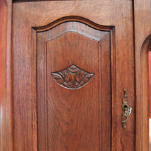 Load image into Gallery viewer, x SOLD Antique French Desk, French Oak Office Desk, Desk with Drawers and Cupboard B10851