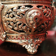 Load image into Gallery viewer, x SOLD Antique French Brass Jardinière, Plant Pot, Antique Table, Cupboard Jardinière B10821