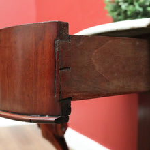 Load image into Gallery viewer, x SOLD Antique English Washstand, Mahogany and Marble Top Hall Table, Console Table B11101