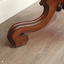 Load image into Gallery viewer, x SOLD Antique French Mahogany Gothic Church Loo Table, Side Table, Wine Table. B9800
