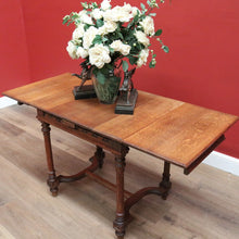 Load image into Gallery viewer, x SOLD Antique French Sofa Table, Drawer Leaf Study Desk, Hall Table Lamp Side Table B10635