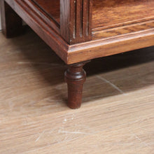 Load image into Gallery viewer, x SOLD Antique French Oak and Marble Bedside Table, Tier Base Lamp Table Bedside Table B10916