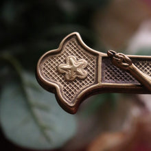 Load image into Gallery viewer, x SOLD Vintage Altar Crucifix, French Cross Vintage French Brass Crucifix, Christ Jesus B10899