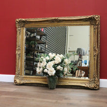 Load image into Gallery viewer, x SOLD Vintage Gilt Mirror, Wall Mirror, Bevelled Hall or Vanity Mirror with Gilt Frame B10682