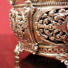 Load image into Gallery viewer, x SOLD Antique French Brass Jardinière, Plant Pot, Antique Table, Cupboard Jardinière B10821