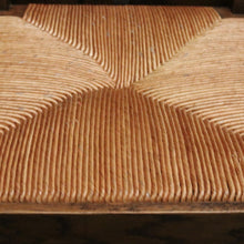 Load image into Gallery viewer, x SOLD - Set of 6 Antique French Rush Seat Dining Chairs, 6 Antique French Kitchen Chairs B10783