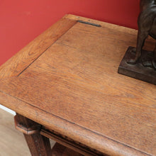 Load image into Gallery viewer, x SOLD Antique Sideboard, Antique French Gothic Church Dumb Waiter Hall Table Console. B11257