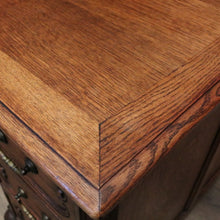 Load image into Gallery viewer, x SOLD Antique French Desk, French Oak Office Desk, Desk with Drawers and Cupboard B10851