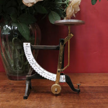 Load image into Gallery viewer, Antique/Vintage German Post Office Scales, Brass, Cast Iron Home Decor Scales B10185
