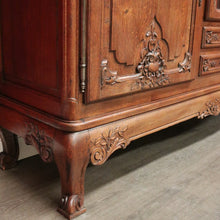 Load image into Gallery viewer, x SOLD Antique French Sideboard, Buffet Linen Press Cabinet Hall Cupboard Large Storage. B9796