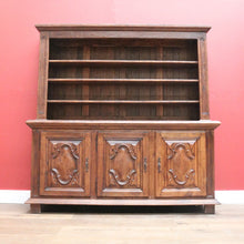 Load image into Gallery viewer, x SOLD Antique French Oak Country Farmhouse Kitchen Dresser Kitchen Cabinet Sideboard B11169