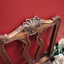 Load image into Gallery viewer, x SOLD Pair of Antique French Hall Chairs, Leather, Oak and Brass Stud Office Chairs B10429