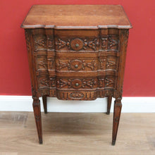 Load image into Gallery viewer, x SOLD Antique French Lingerie Cabinet, Bedside Table, Lamp Table, Chest of Drawers B10766