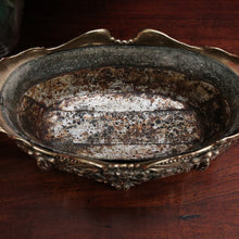 Load image into Gallery viewer, x SOLD Antique French Brass Jardinière, Plant Pot, Antique Table, Cupboard Jardinière B10821