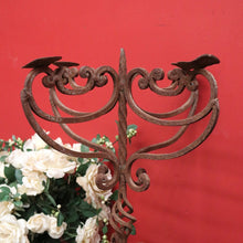 Load image into Gallery viewer, x SOLD Vintage French Wrought Iron 4 Branch Candelabra, Vintage Candle Stick Holder. B10361
