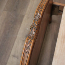Load image into Gallery viewer, x SOLD Antique French Single Bed, Oak and Cane Bed. Bedhead, Foot, Side Rails Slats 3/3. B11266