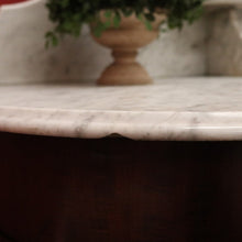 Load image into Gallery viewer, x SOLD Antique English Washstand, Mahogany and Marble Top Hall Table, Console Table B11101