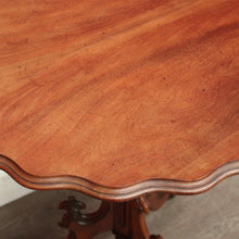 Load image into Gallery viewer, x SOLD Antique French Mahogany Gothic Church Loo Table, Side Table, Wine Table. B9800