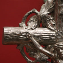 Load image into Gallery viewer, x SOLD Vintage French Crucifix, Table Top, Bookcase, Sideboard top Cross, Jesus Statue B10900
