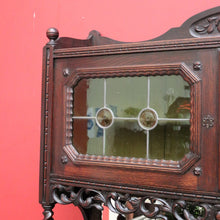 Load image into Gallery viewer, x SOLD Antique French Oak Sideboard 2 Height Cabinet Cupboard, one of 2. B10213