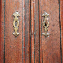 Load image into Gallery viewer, Antique French Oak Cloak Cabinet, French Armoire, Hall Cabinet, Wardrobe, Press B10593