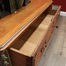 Load image into Gallery viewer, x SOLD Antique French Chest of Drawers, French Oak Hall Cabinet, Foyer Entry Cupboard B10663