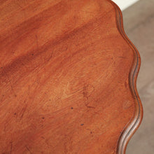 Load image into Gallery viewer, x SOLD Antique French Mahogany Gothic Church Loo Table, Side Table, Wine Table. B9800