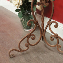 Load image into Gallery viewer, x SOLD Vintage French Wrought Iron 4 Branch Candelabra, Vintage Candle Stick Holder. B10361