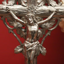 Load image into Gallery viewer, x SOLD Vintage French Crucifix, Table Top, Bookcase, Sideboard top Cross, Jesus Statue B10900