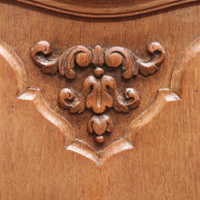 Load image into Gallery viewer, x SOLD Pair of Vintage French Bedside Cabinets, Carved Oak Lamp or Side Tables B10919