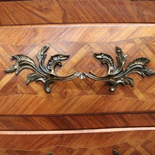 Load image into Gallery viewer, x SOLD Antique French Good Quality Louis XVI style Fall Front Writing Bureau Desk with Chest of Drawers B10725