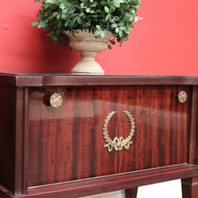 Load image into Gallery viewer, x SOLD Pair of Vintage Lamp Table, Vintage Italian Bedside Tables, with Glass Tops B10260