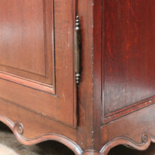 Load image into Gallery viewer, Antique French Oak Cloak Cabinet, French Armoire, Hall Cabinet, Wardrobe, Press B10593