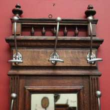 Load image into Gallery viewer, x SOLD Antique French Mirror Back Hall Stand Umbrella Stand, Coat Rack, Umbrella Holder B10500
