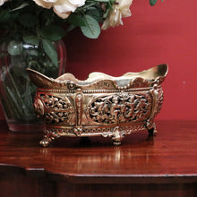 Load image into Gallery viewer, x SOLD Antique French Brass Jardinière, Plant Pot, Antique Table, Cupboard Jardinière B10821