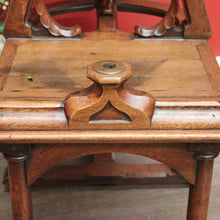 Load image into Gallery viewer, x SOLD Antique French Hotel Shoe Shine Chair, Barbers Chair, Orchestra Music Chair. B9948