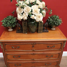 Load image into Gallery viewer, x SOLD Antique French Chest of Drawers, French Oak Hall Cabinet, Foyer Entry Cupboard B10663