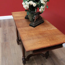 Load image into Gallery viewer, x SOLD Antique French Sofa Table, Drawer Leaf Study Desk, Hall Table Lamp Side Table B10635