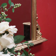 Load image into Gallery viewer, x SOLD Vintage Gilt Frame Bevelled Mirror Sideboard Mirror Over Mantel or Hall Mirror. B10328