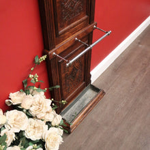 Load image into Gallery viewer, x SOLD Antique French Mirror Back Hall Stand Umbrella Stand, Coat Rack, Umbrella Holder B10500