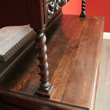 Load image into Gallery viewer, x SOLD Antique French Oak Sideboard 2 Height Cabinet Cupboard, one of 2. B10213