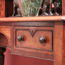 Load image into Gallery viewer, x SOLD Antique Dressing Table, Heal and Son Mirror Back Dressing Table, Trinket Drawers B11066