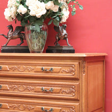 Load image into Gallery viewer, x SOLD Vintage French Chest of Drawers, Hall Console, Dining Room Chest, Brass Handles B10935